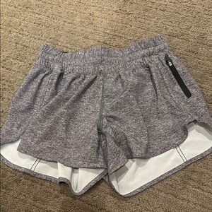 Gray Women's Athletic Shorts
